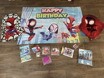 Spiderman Party Decorations 