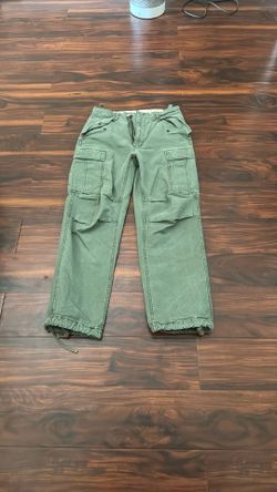 Gap 1969 Green Cargo Pants Rare Unisex Size 29 Straight Leg