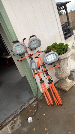 Construction floodlights