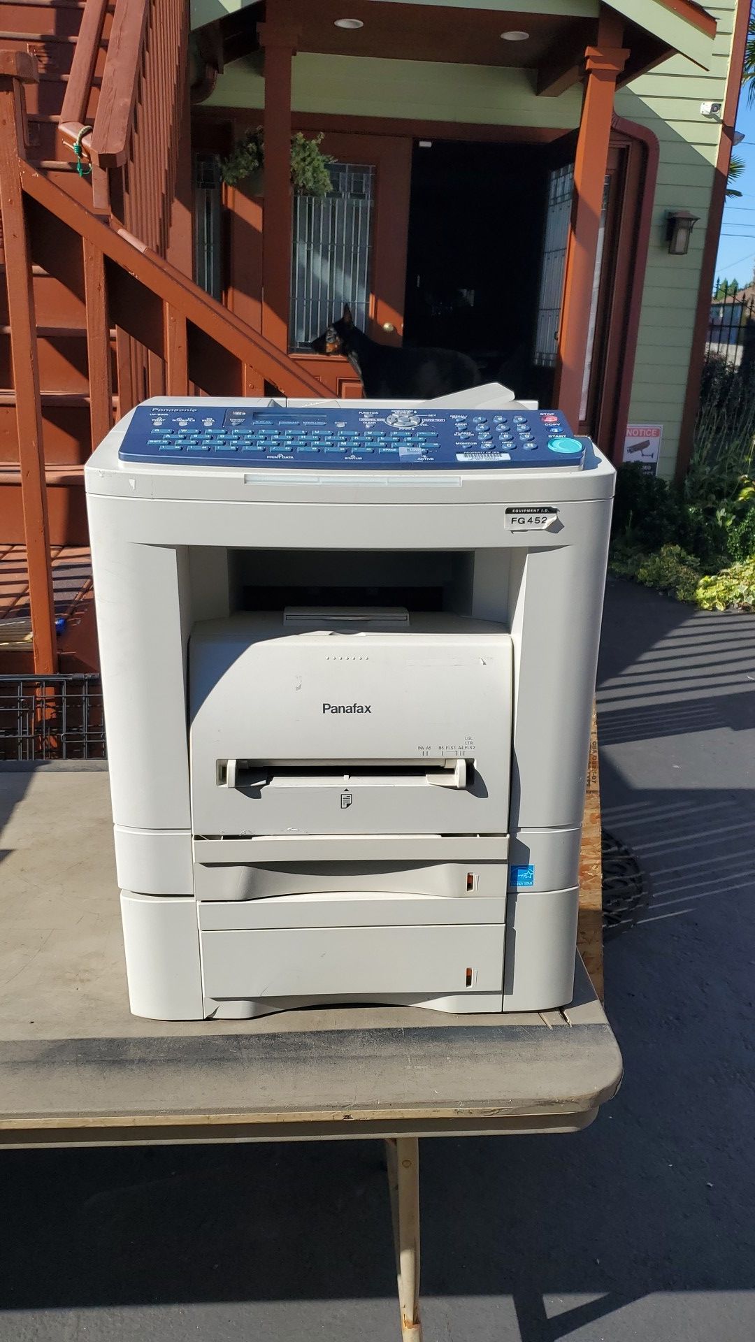 Panasonic Panafax uf-8000 LaserJet printer fax copy machine