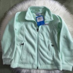 Columbia Girl's Fleece Jacket Size 6, Brand New