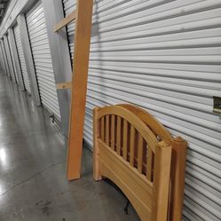 Twin bed frame with or without mattress