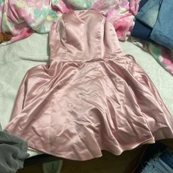 Pink Short Dress