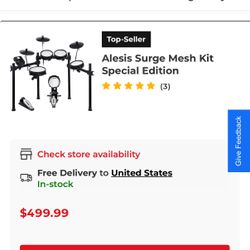 Alesis Surge Drum Set + Drum Seat