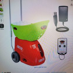 Pickleball Machine with Internal and external batteries