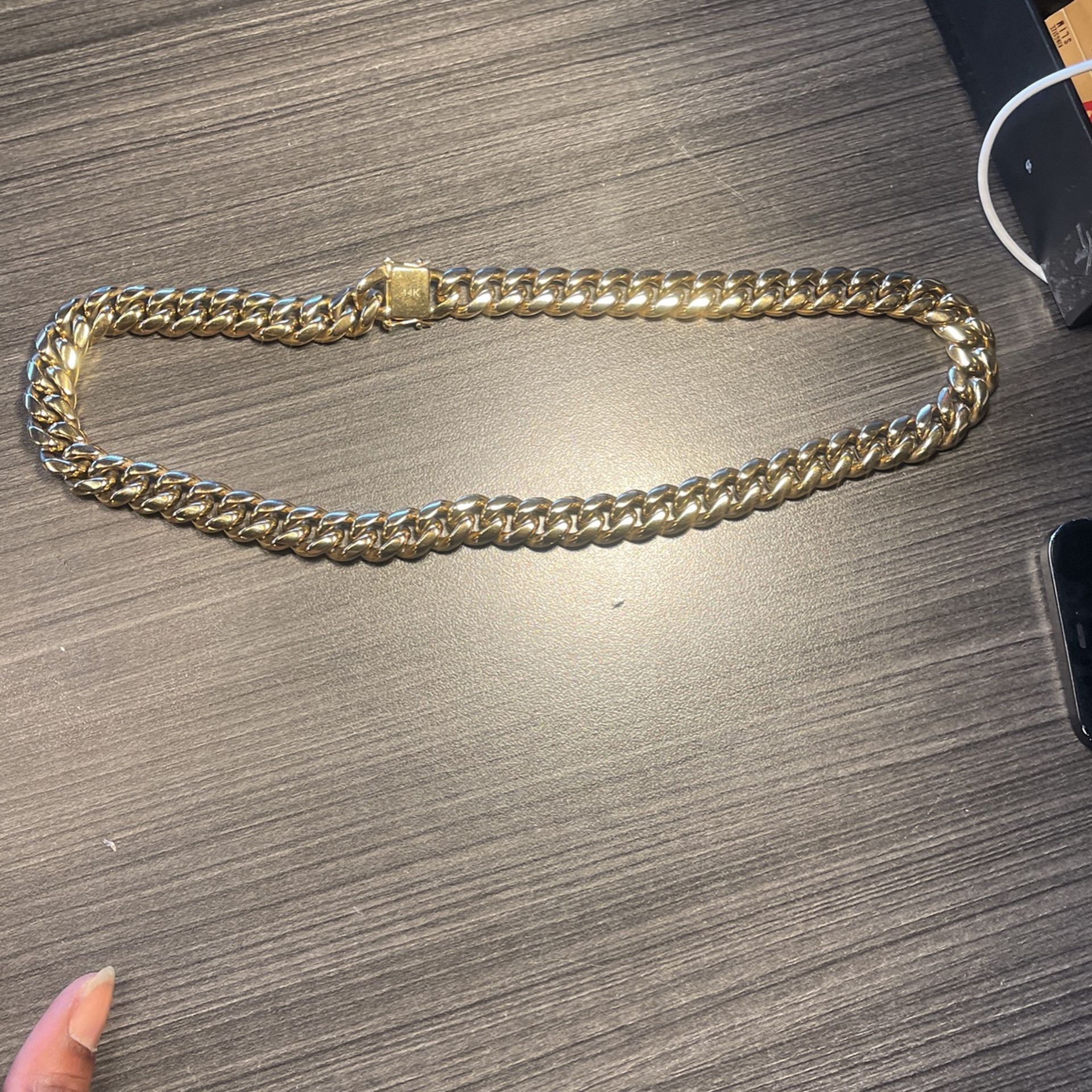 14k Gold Filled Cuban Link Chain