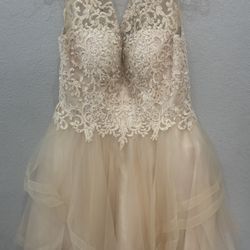 Gold Party Dress