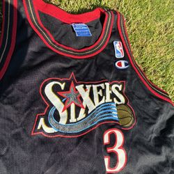 Kids Vintage Iverson Jersey Basketball 🏀 