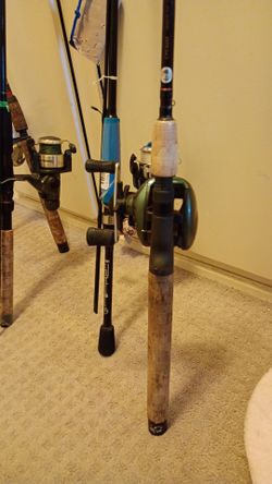 Fishing poles in great shape one's new different prices
