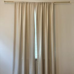 Gold Curtain Rod