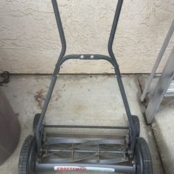 Craftsman Manual Push Lawnmower $75.00