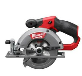 Milwaukee M12 FUEL 12-Volt Lithium-Ion Brushless Cordless 5-3/8 in. Circular Saw w/ 16T Carbide-Tipped Metal Saw Blade