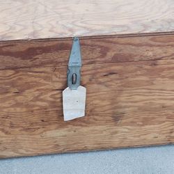 Trunk With Railway Express Agency Tag