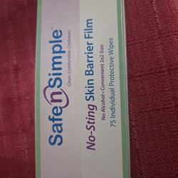 No sting barrier film Safe N Simple