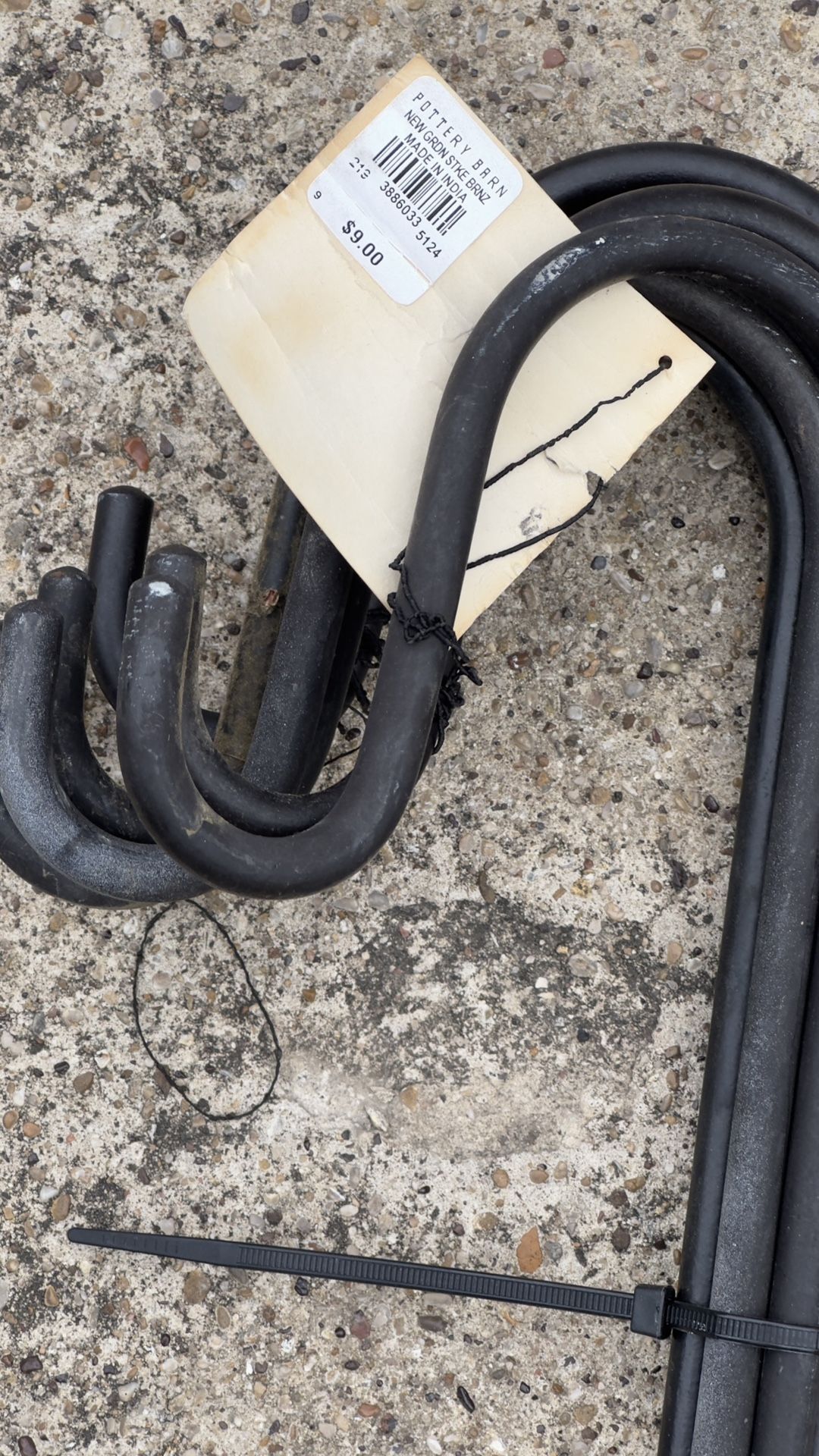 7 pottery barn yard bronze candle holders 