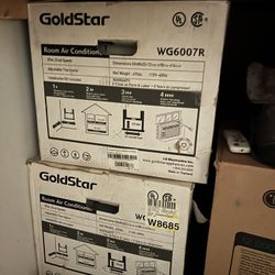(2) Goldstar Air Conditioners
