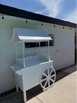 Treat wall and candy cart