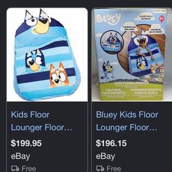 Bluey Sam’s Club bean bag bed