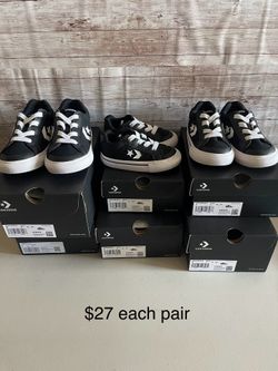 Converse Toddler Shoes $27 Each Pair