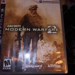 !! PS3 Call Of Duty Modern Warfare 2 Activision Blu-ray 