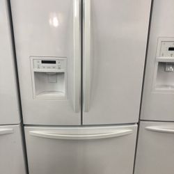 White French Door Refrigerator 
