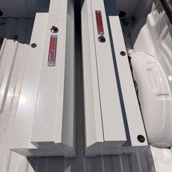 two boxes for trucks white