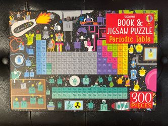 Usborne Book & Jigsaw Puzzle Periodic Table 300 piece