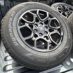 18s Ford F150 Expedition Black Oem Rims Rines Wheels and Tires 6x135