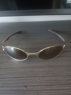Vintage Oakley e-wire  men's gold and brown