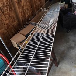Closet Wire Racks With Wall Mounts