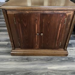 Solid Wood Nightstand / End Table