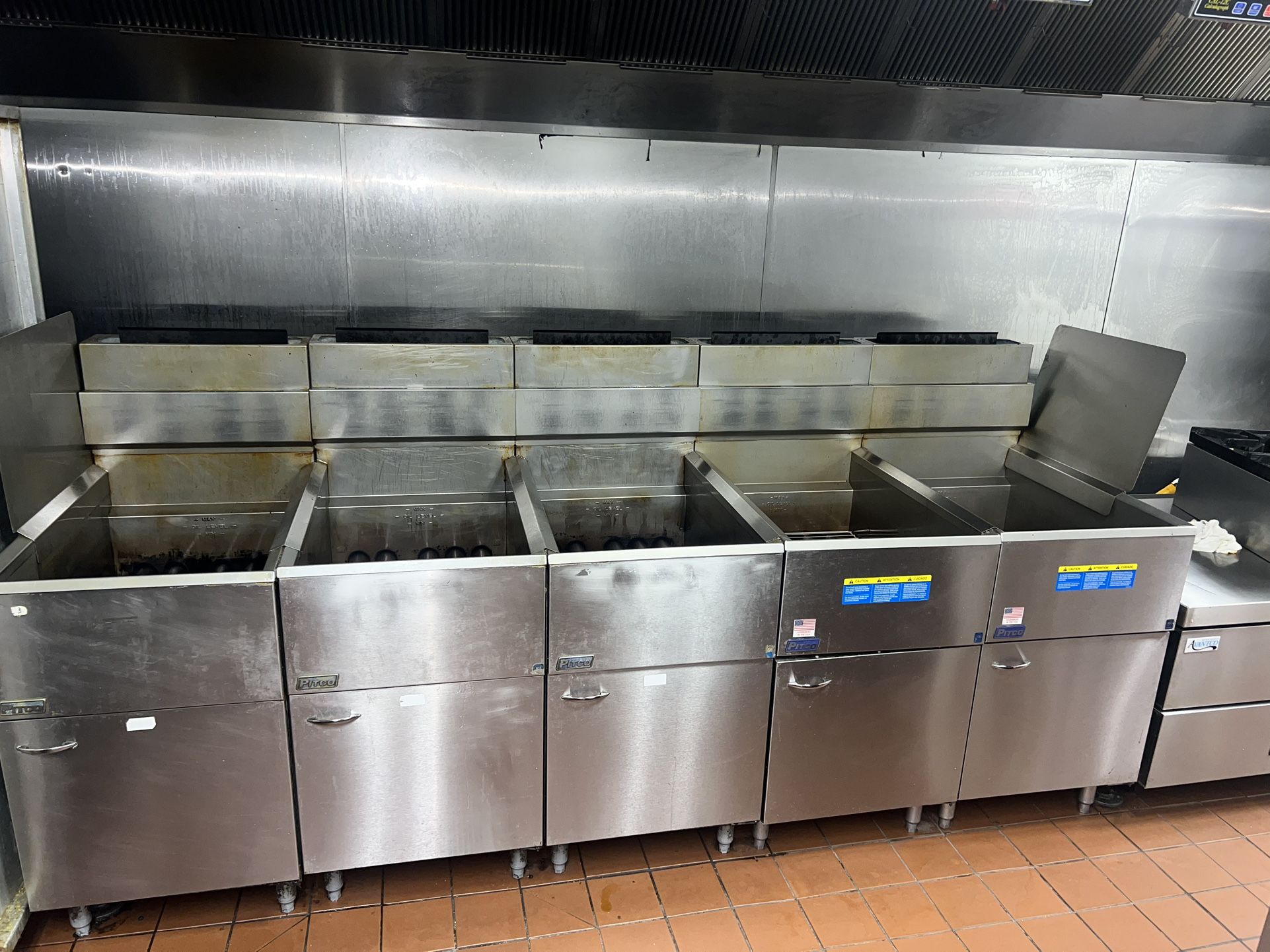 Pitco 65C+S Stainless Steel Floor Fryer
