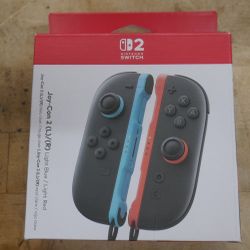  Brand New Nintendo Switch 2 Joy-Con L/R - Light Blue/Light Red.  