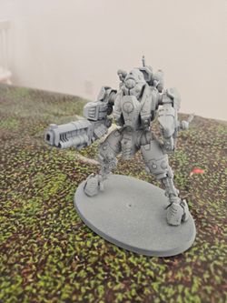 40k Tau Ghostkeel, assembled/primed