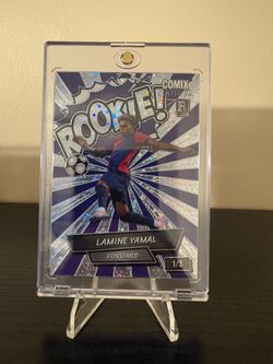 Lamine yamal platinum rookie 1/3