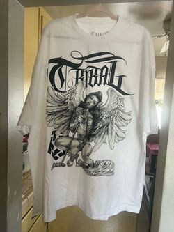 TATTOO PRINT T-SHIRT 3XL MEN’S GRAPHIC T-SHIRT