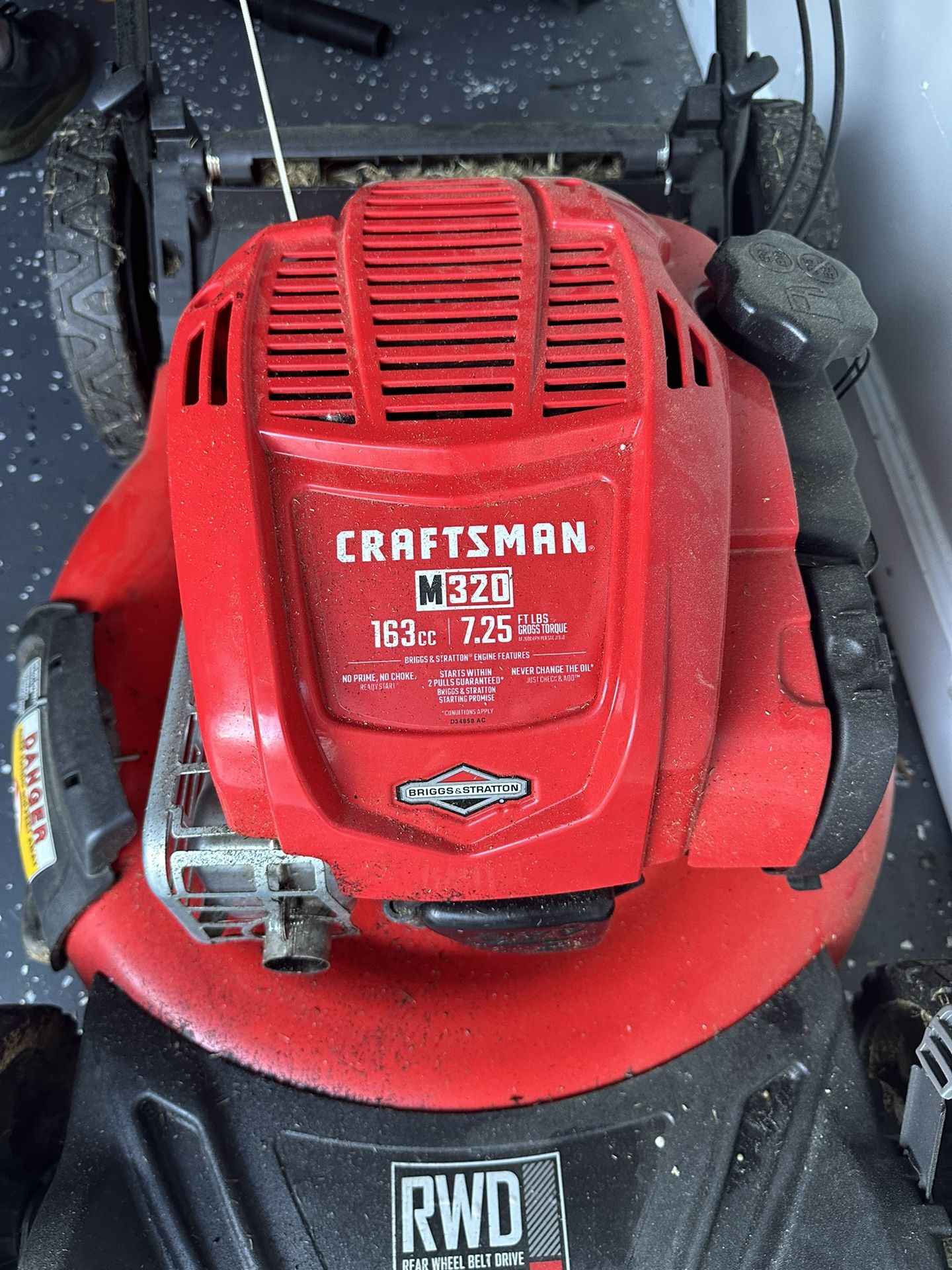 craftsman lawn mower