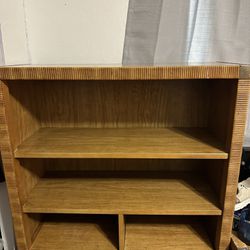 Brown Dresser W/ Shelves 