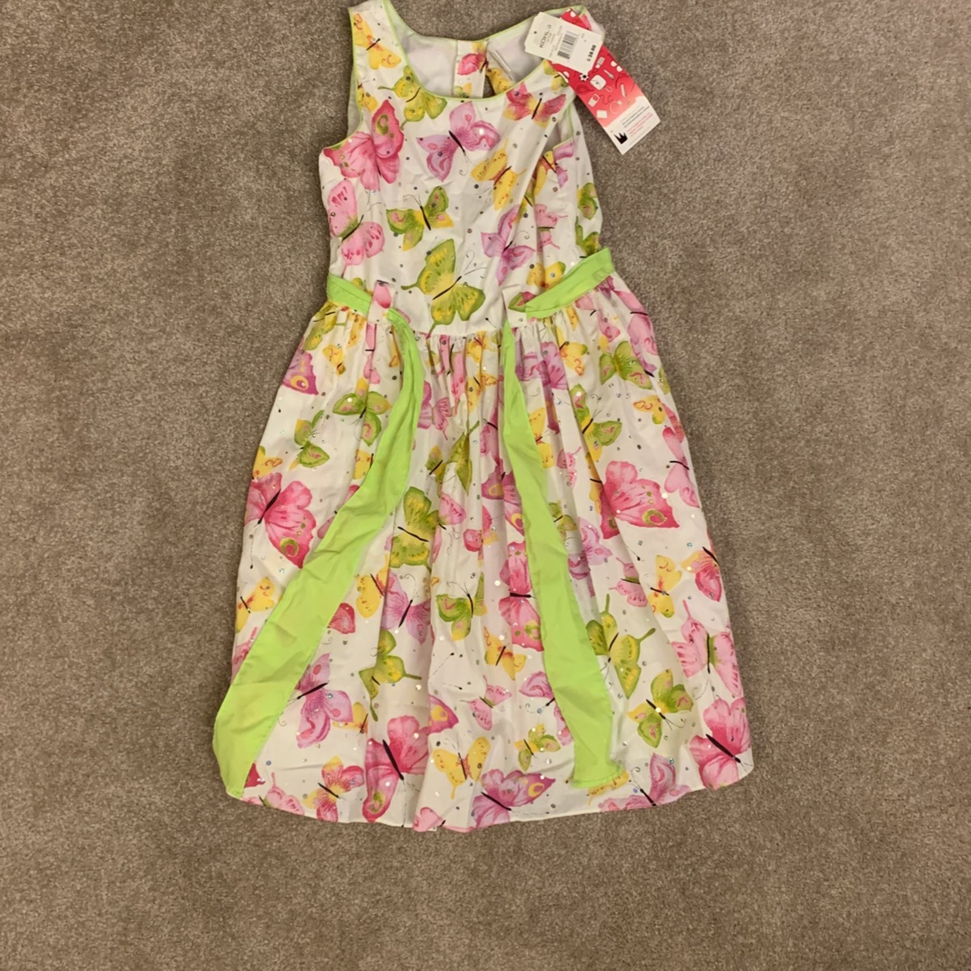 Girls Dress, Never Worn, Size 12 , Runs Small