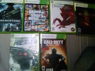 6 Xbox 360 games