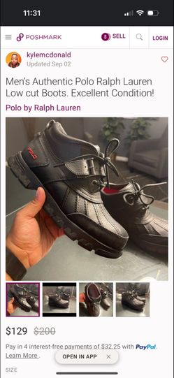 Men’s Polo Ralph Lauren Boot