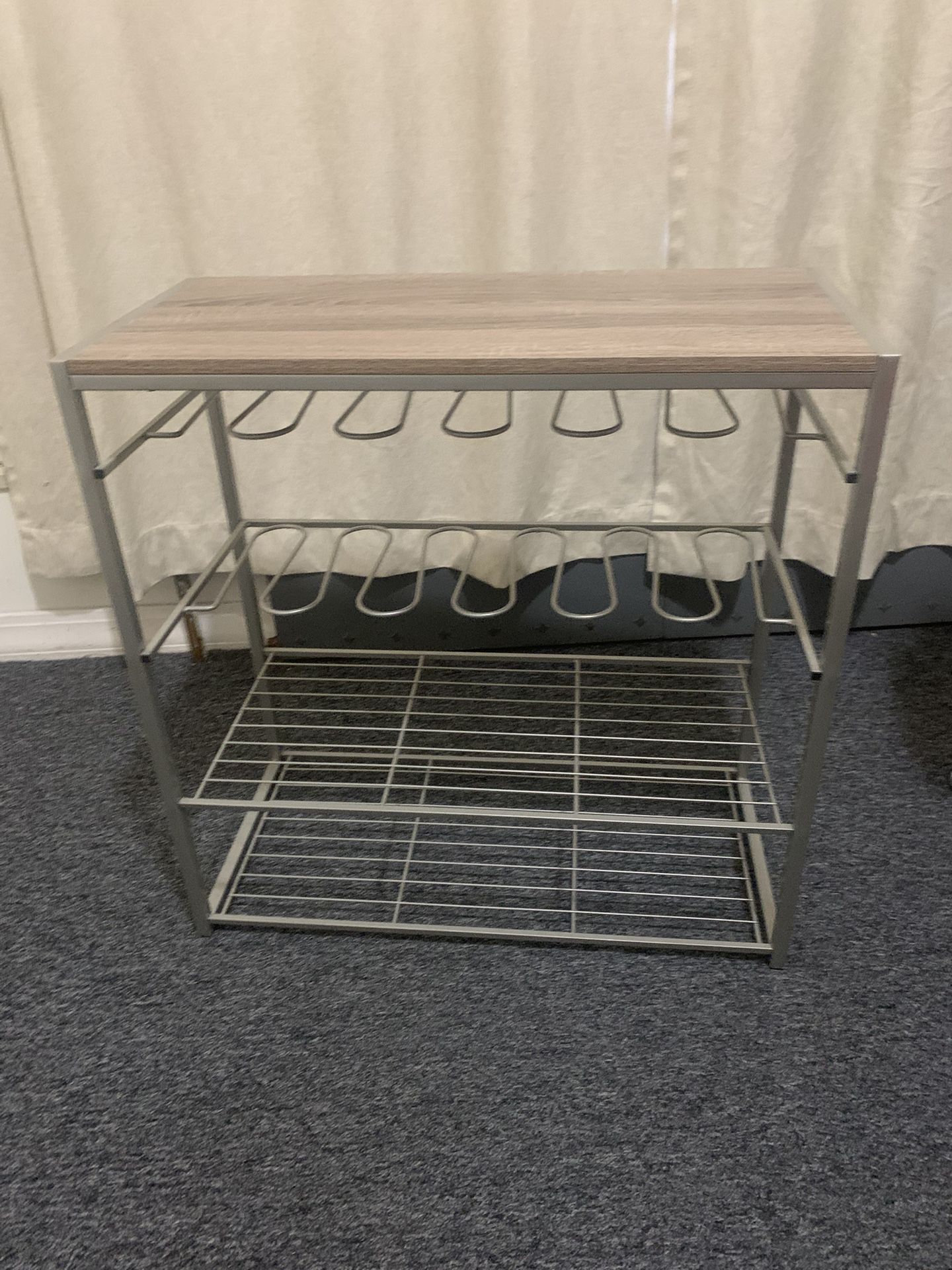 👟 Shoe Rack with Wood Top – Modern & Sturdy!