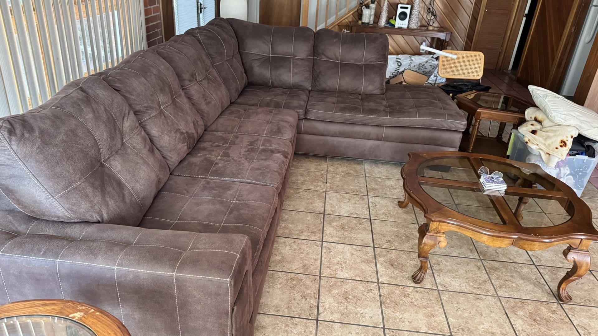 Brown Couch
