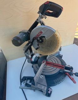 Bosch 12” Sliding duel beveled Compound Miter Saw