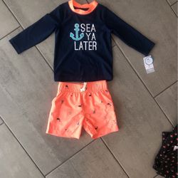Toddler Boys 18 Month Swim Outfit
