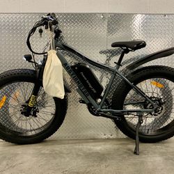 750/1000Watt/20ah Battery Electric Fat Tire MTB Mountain E-Bike, 28mph Top Speed, Twist Throttle or Pedal Assist