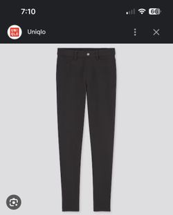 5 Medium Uniqlo Ultra Stretch Legging Pants Black