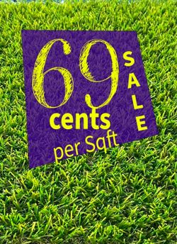 .70 turf sale.  TEMECULA