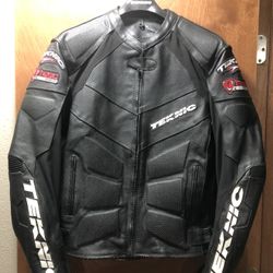 Teknic Leather Motorcycle Jacket