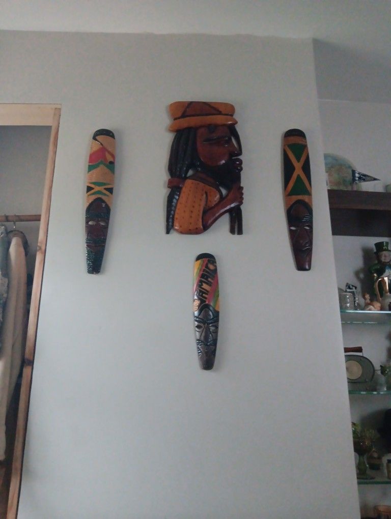 Jamaican Hand Carved Artifacts